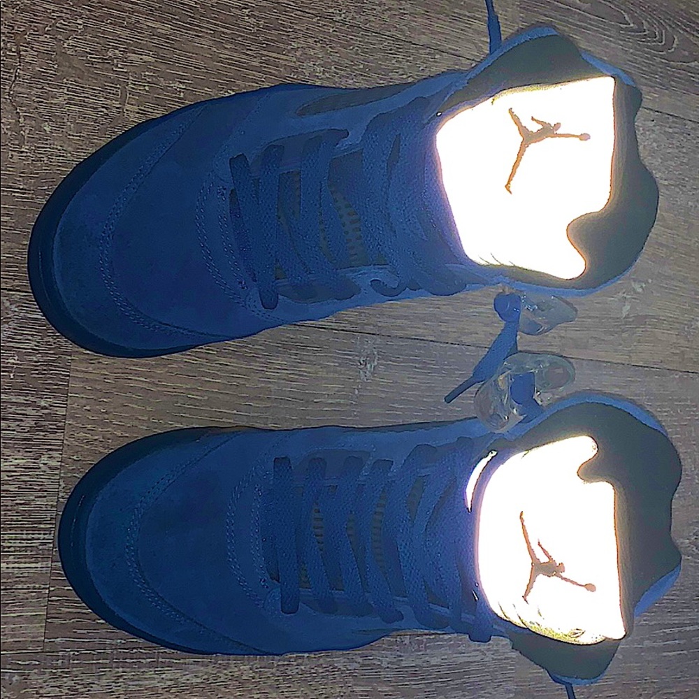 Air Jordan 5 Retro - Blue Suede (Used)